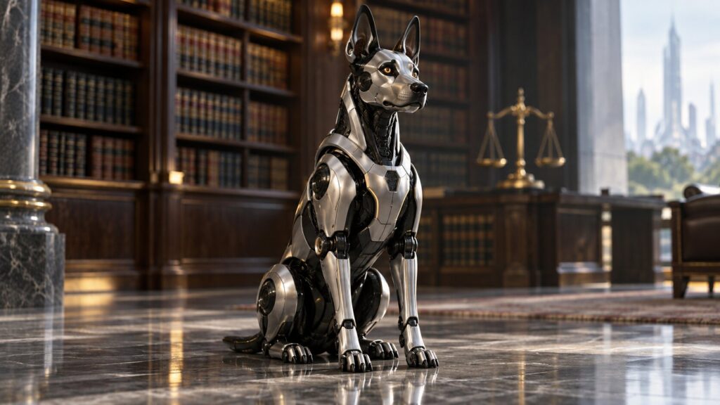 AI robotic companion legal illustration figure 1 - The Penalta Law Firm