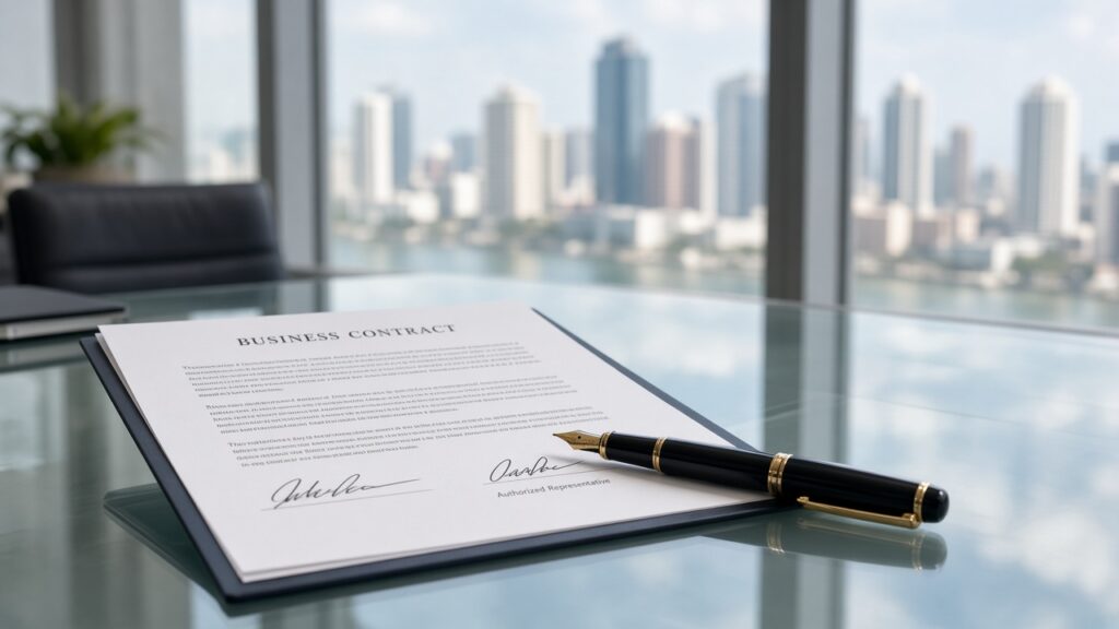 Business contract review