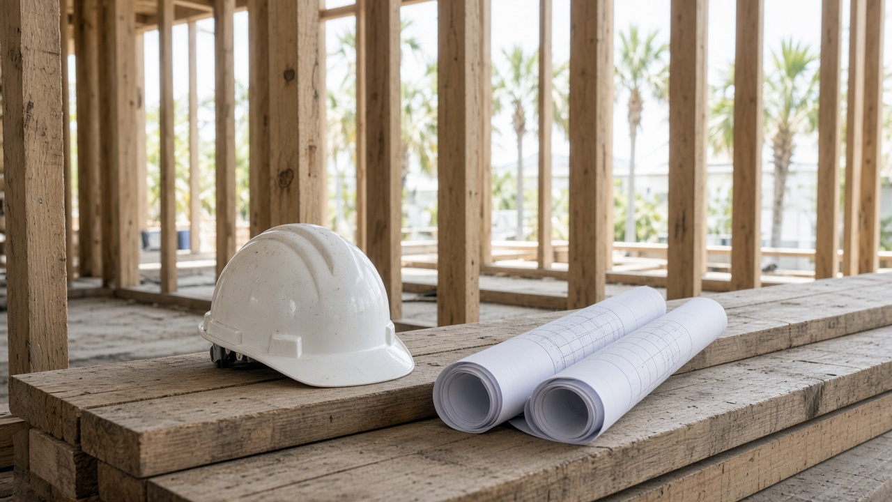 Florida construction blueprints and project documents for counsel review