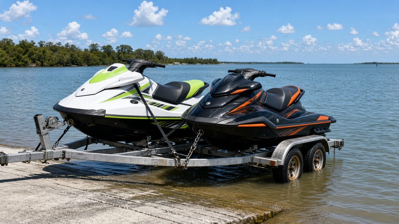 Florida personal watercraft at a boat ramp relevant to boating law