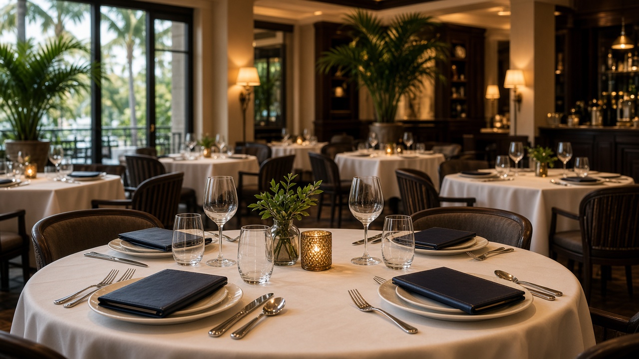 Florida restaurant dining room relevant to premises and hospitality liability