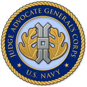 Official seal of the United States Navy Judge Advocate General’s Corps