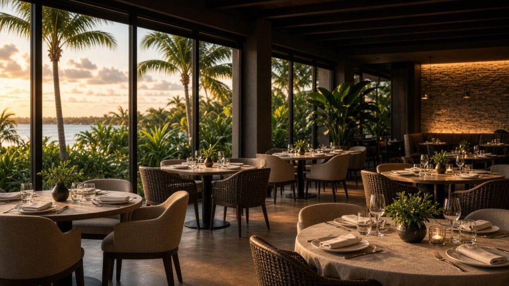 Hospitality dining room